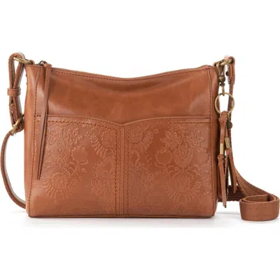 The Sak Alameda Leather Crossbody Bag In Brown