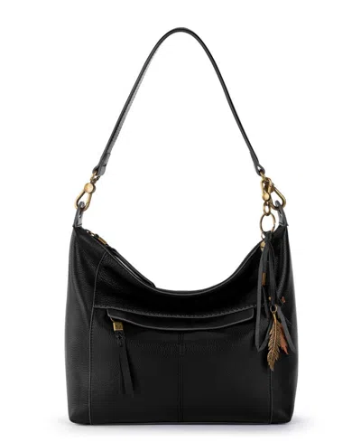 The Sak Alameda Leather Medium Hobo Bag In Black