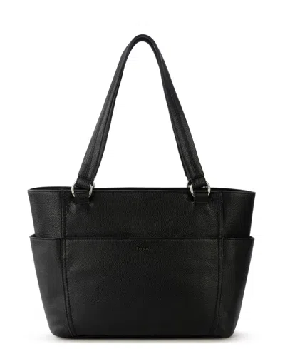 The Sak Ashby Leather Satchel Bag In Black
