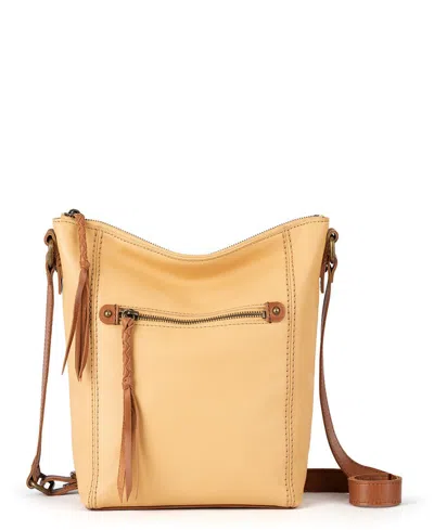 The Sak Ashland Leather Crossbody Bag In Buttercup 1