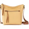 The Sak Ashland Leather Crossbody Bag In Buttercup