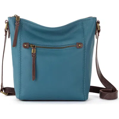 The Sak Ashland Leather Crossbody Bag In Lagoon