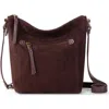 The Sak Ashland Crossbody In Mahogany Suede