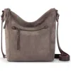 The Sak Ashland Leather Crossbody Bag In Mushroom Suede