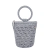 The Sak Ayla Ring Handle Pouch In Grey