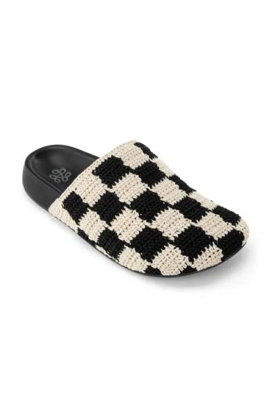 The Sak Bolinas Clog In Black Check