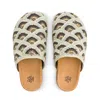 The Sak Bolinas Crochet Clog Shoe In Brown