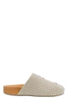 The Sak Bolinas Crochet Clog Shoe In Neutral