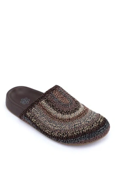 The Sak Bolinas Crochet Clog Shoe In Multi