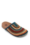 The Sak Bolinas Crochet Clog Shoe In Multi