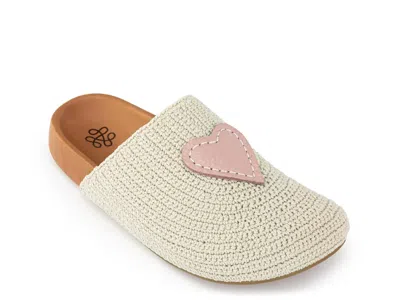 The Sak Bolinas Crochet Clog In White