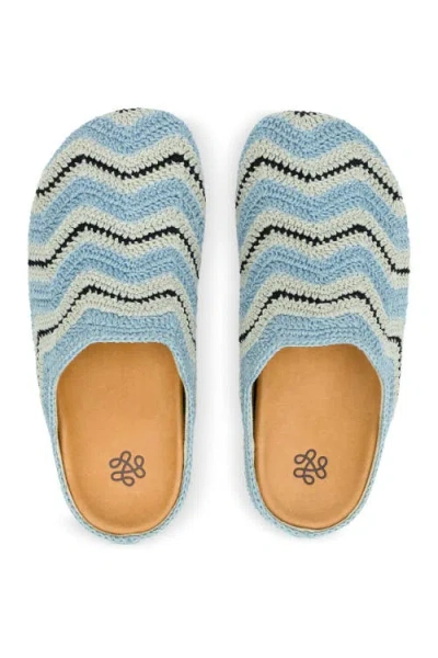 The Sak Bolinas Crochet Ripple Clog In Multi