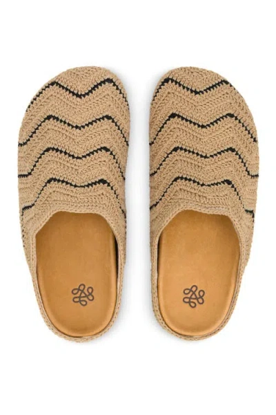 The Sak Bolinas Crochet Ripple Clog In Multi
