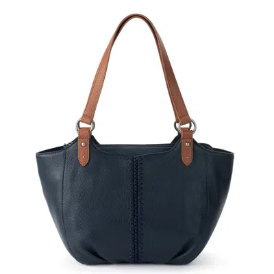 The Sak Bolinas Satchel Bag In Blue