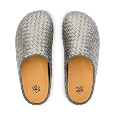 The Sak Bolinas Woven Clog In Gray