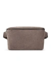 The Sak Caraway Large Belt Bag In Mushroom Suede