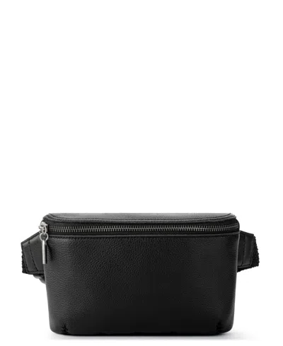 The Sak Caraway Leather Small Belt Bag In Black
