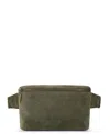 Shop The Sak Caraway Leather Small Belt Bag In Moss Suede