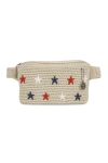 The Sak Caraway Small Belt Bag In Natural Multi Stars