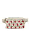 The Sak Caraway Small Belt Bag In Natural Strawberries