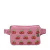 The Sak Caraway Small Belt Bag In Pink Cherries