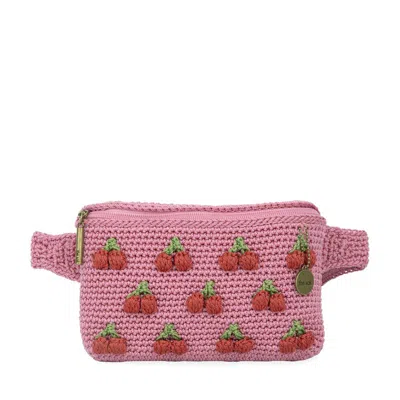 The Sak Caraway Small Belt Bag In Pink Cherries