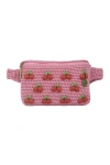 The Sak Caraway Small Belt Bag In Pink Cherries