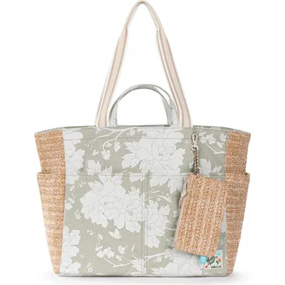 The Sak Cassia Beach Tote In Pink