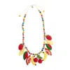 The Sak Clara Charm Necklace In Multi