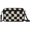 The Sak Cora Smartphone Crossbody Bag In Black Check