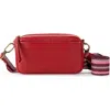 The Sak Cora Smartphone Crossbody Bag In Scarlet