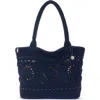 The Sak Crafted Classics Carryall Bag In Blue