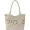 The Sak Crafted Classics Carryall Bag In Natural Medallion