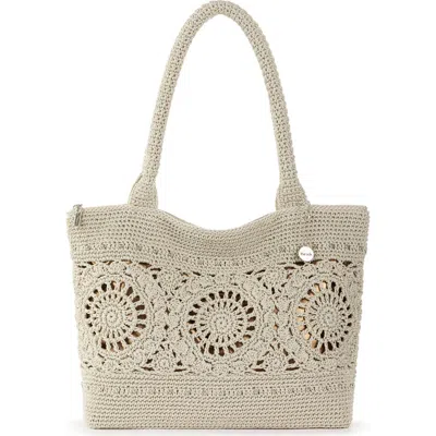 The Sak Crafted Classics Carryall Bag In Natural Medallion