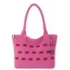 The Sak Crafted Classics Carryall Tote In Pink