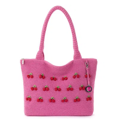 The Sak Crafted Classics Carryall Tote In Pink