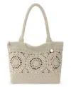 The Sak Crafted Classics Crochet Extra-large Carryall Tote In Neutral