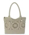 The Sak Crafted Classics Crochet Extra-large Carryall Tote In Neutral