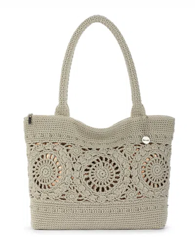 The Sak Crafted Classics Crochet Extra-large Carryall Tote In Neutral