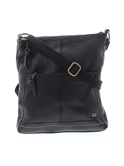 Pre-owned The Sak Crossbody Bag In Black