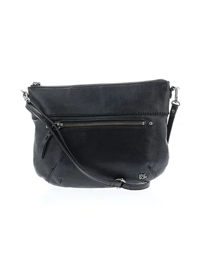 Pre-owned The Sak Crossbody Bag In Black