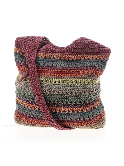 Pre-owned The Sak Crossbody Bag In Burgundy