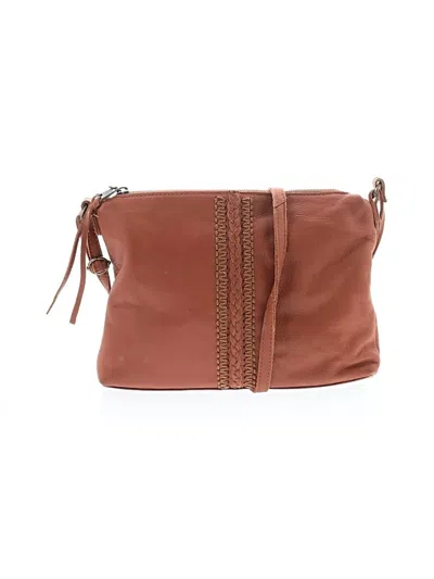 Pre-owned The Sak Crossbody Bag In Orange