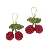 The Sak Cyrus Charm Earrings In Red