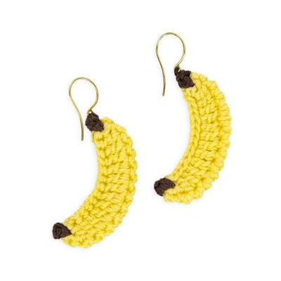 The Sak Cyrus Charm Earrings In Yellow