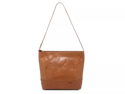 The Sak De Young Leather Hobo Bag In Brown