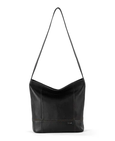 The Sak De Young Leather Hobo In Black