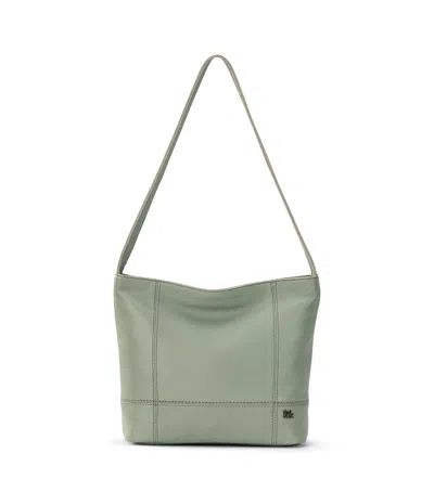 The Sak De Young Leather Hobo In Green