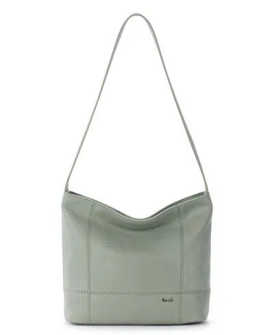 The Sak De Young Leather Medium Hobo Bag In Green