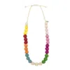 The Sak Drea Crochet Bead Necklace